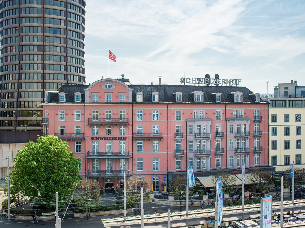 Hotel Schweizerhof Basel Exteriör bild