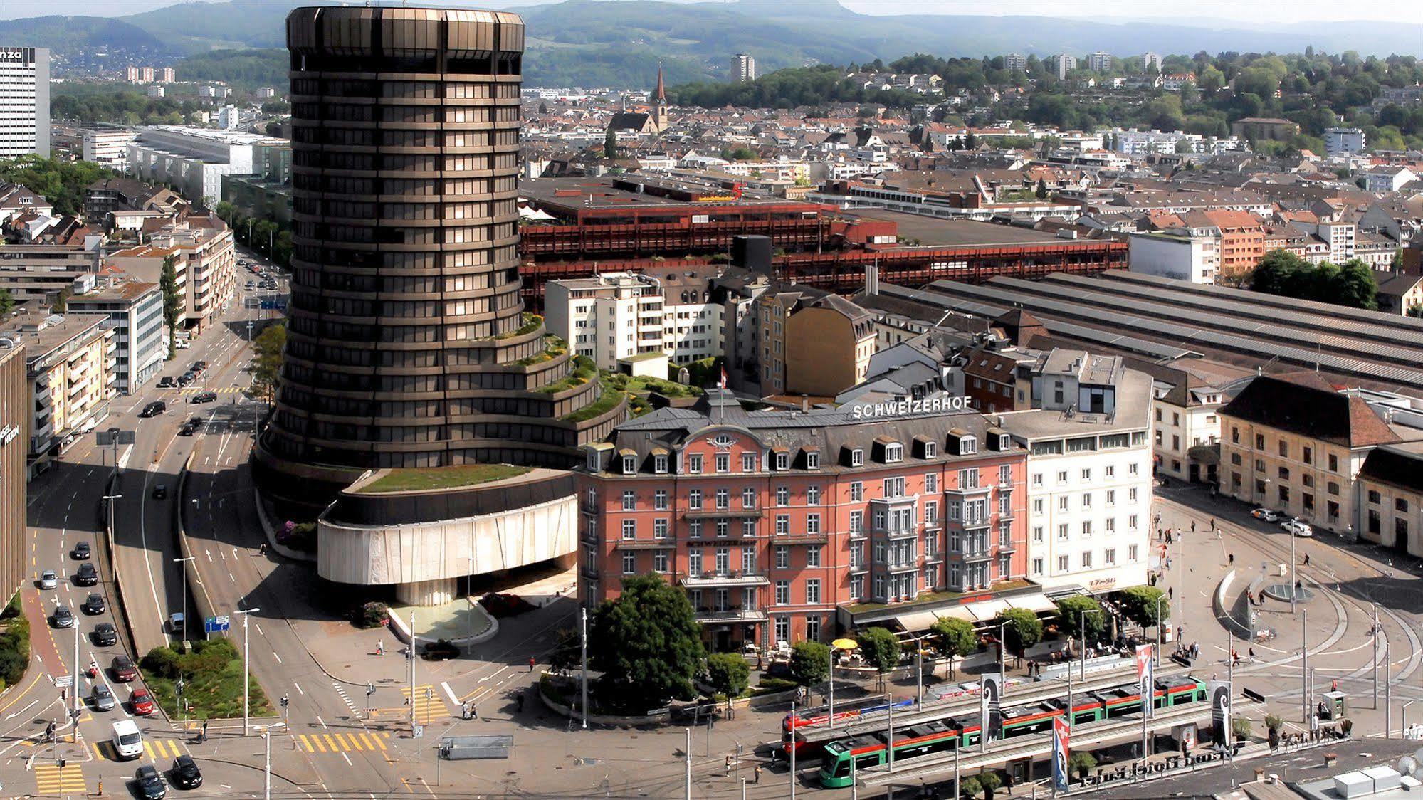 Hotel Schweizerhof Basel Exteriör bild